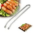 thumbnail image 1 of Pinzas Giratorias Para Salchichas Para Barbacoa, 38 X 5 X 1 Cm, Pinzas Para Parrilla Para Salchichas, Mango Largo, Resistentes A La Corrosión Para Tocino, Carne, Verduras, 1 of 7