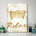thumbnail image 2 of Golden Relax Gallery-Wrapped Canvas Wall Art, 12x18, 2 of 5
