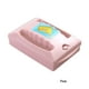 thumbnail image 3 of Bearachild Cepillo de para alfombras de doble cabezal, barredora doméstica multifuncional de mano, limpiador de suciedad y pelo, herramienta de Suministros de limpieza para el hogar Rosado 15*11*4cm Bearachild JJ22755-05, 3 of 6