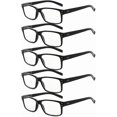 thumbnail image 1 of ORUYROP 5-pack Spring Hinges Vintage Eyeglasses Men, 1 of 6