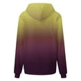 thumbnail image 2 of Felirenzacia Oversized Sweatshirt for Women Gradient Loose Fit Casual Long Sleeve Hooded Sweatshirts Hoodies with Pocket, 2 of 4