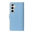 thumbnail image 5 of Crossbody Wallet Case for Samsung Galaxy S24 Plus, Credit Card Slots Elegant PU Leather Magnetic Closure Shoulder Strap Purse Phone Case Flip Kickstand Full Protection Cover for Women Girls, Blue, 5 of 11