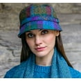 thumbnail image 3 of Ladies Plaid Flapper Hat Made By Mucros Weavers, 3 of 4