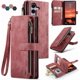 thumbnail image 1 of Compatible con la funda Billetera Samsung Galaxy S25,con Soporte para Tarjeta, Bolsillo Magnético con Cremallera, Correa de Cordón, Billetera de Cuero con Tapa para Samsung Galaxy S25 5G 6.2 Pulgadas, 1 of 7