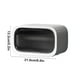 thumbnail image 3 of Tissue Box Wall Mounted Bathroom Pull Out Box Multi Functional Paper Roll Toilet Paper Organizer Without Holes Wallpaper Hanging Pull Out Box Bathroom, 3 of 6