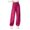 A02-Red, variant on CAICJ98 Girls Wide Leg Pants Lightweight Casual Elastic Baggy Pants for Girls High Waist Straight Leg Loose Trousers Beige,11-12 Years