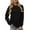 A16 Black, variant on FASHOFT Crewneck Fall Sweatshirts for Women Trendy Womens Plain Long Sleeve Pullover Tops with Pockets Fashion Black L