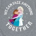 thumbnail image 3 of Frozen - We Can Face Anything - Toddler And Youth Short Sleeve Graphic T-Shirt, 3 of 5