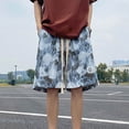thumbnail image 1 of Shorts de Plage pour Hommes, Style Vacances, Impression Spéciale, Séchage Rapide, Décontracté, 1 of 8