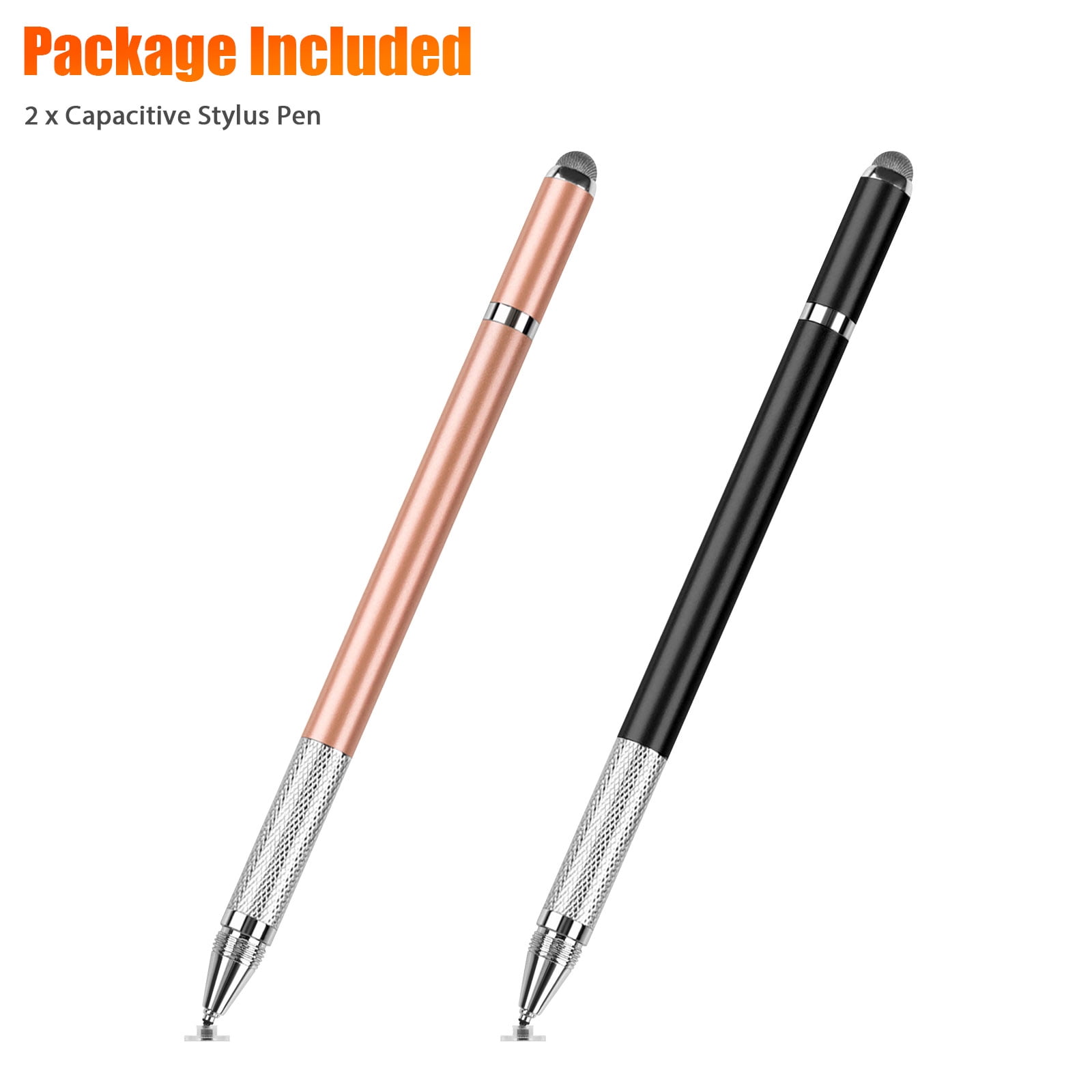5pcs Different Color Pens For Note Taking, Ballpoint Pen Tip, Pen Holder  Type, For Phone Tablet Computer Capacitive, Office Stylus, Black Ink, Smart  T