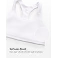thumbnail image 3 of CRZ YOGA Girls Softness Mold Butterluxe Racerback Sports Bra Athletic Yoga Casual U Neck Scoop Teen Kids, 3 of 6