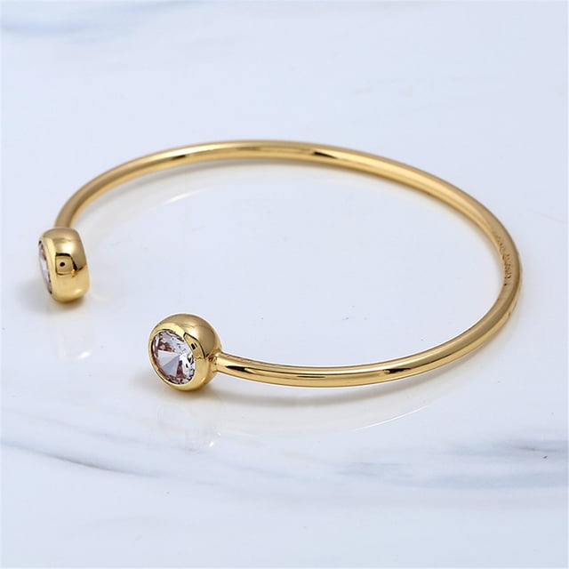 Femmes Bracelet, Western Style de Mode Simple Bracelet en Alliage Strass Bracelet Grande Capacité