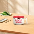 thumbnail image 5 of Dinnerware Set 304 Stainless Ramen Bowl with Lid Large Capacity Colander Portable Lunch Cup for Students & Workers, 5 of 5