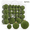 Green, variant on Aximioll Burgundy Velvet Flocked Christmas Ball Ornaments 46 Pack 1.57 to 3.15 in, Smooth and Embossed Baubles with Storage Box, Hanging Decor for Tree and Wreath