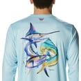 thumbnail image 5 of Columbia Men's Terminal Tackle PFG Carey Chen Long Sleeve, Spring Blue/Offshore Slam, Small, 5 of 5