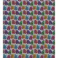 thumbnail image 3 of Kittens Duvet Cover Set, Funny Ornamental Cat in Floral and Strokes Colorful Theme, Decorative 2 Piece Bedding Set with 1 Pillow Shams, Twin Size, Pale Grey Multicolor, by Ambesonne, 3 of 3