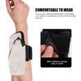 thumbnail image 1 of GARVALON Arm Cellphone Pouch Sports Phone Holder Grey Practical 1Pcs, 1 of 8