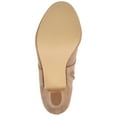 thumbnail image 6 of Journee Womens Leona Inside Zip Block Heel Booties, Widths Available, 6 of 10