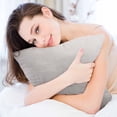 thumbnail image 6 of Cinvoph Velvet Throw Pillow Soft Solid Velvet Decorative Pillow for Sofa Chair Bed Waist Back Support Home Decor 18", 6 of 7