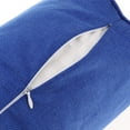 thumbnail image 4 of Lightweight Round Neck Roll Leg Back Support Pillow Travel Dark Blue, 4 of 6