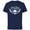 Navy, variant on Marvel’s Guardians of the Galaxy Video Game Star-Lord Skull - Short Sleeve Cotton T-Shirt for Adults - Customized-Navy