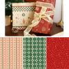 Christmas Ribbon Raffia Ribbon for Gift Wrapping Red Green Kraft Strings  Wrapping Twine Ribbon for Christmas Decoration 6 Rolls 393.7 Feet 