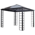 thumbnail image 2 of Sojag Turia 12 x 10 x 9 ft Grey Gazebo, 2 of 12