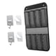 thumbnail image 2 of Organizador de pared con soporte para pajitas y gancho para colgar en la puerta, ideal para dormitorio. negro, 2 of 9