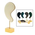 thumbnail image 2 of Support d'Affichage de Boucles d'Oreilles en Forme d'Oreilles Durable Beige, 2 of 9