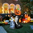 thumbnail image 5 of YINGQING Decorations Inflatable 8FT Pumpkin Yard Party Desktop Ornament Scary Decoration Prop, 5 of 5