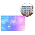 thumbnail image 3 of 2x Kalimba 17 Etiqueta de nota Clave Sunnimix Pegatina Escala de Kalimba, 3 of 6