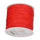 thumbnail image 4 of Rollo de 90 m de cordón trenzado de macramé, hilo de nailon para abalorios, ideal para pulseras DIY. rojo, 4 of 7