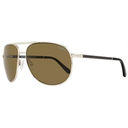 Corsa Aviator Sunglasses Marko C01 Light Gold/Carbon Fiber Polarized
