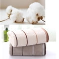 thumbnail image 3 of 2 Piezas de Toallas Suave El Baño de s, Spa, Hogar, Toallas Absorbentes] Sunnimix Toallas de algodón espesadas, 3 of 8