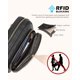 thumbnail image 3 of Bandolera CHOLISS, bolso de viaje acolchado RFID de piel vegana, 3 of 6