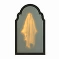 thumbnail image 5 of 2025 Halloween Ghost Hologram Mirror, Spooky Scary Ghosts for Halloween, Halloween Indoor Decor, Novelty Ghost Mirror for Bedroom Kitchen and Fireplace Party Supplies(Wave,13.8in), 5 of 5