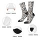 thumbnail image 5 of Balery Leopard And Zebra Calcetas Largas con Estampado para Hombre y Mujer – Suaves y Transpirables, Talla Única (US 5-11), 5 of 6