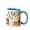 Blue3, variant on Daily Tool Pattern Ceramic Mug, Coffee Cup for Enthusiasts, Holiday Drinking Cup for Daily Use B