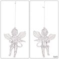 thumbnail image 3 of 4pcs /Pack Acrylic Angel Christmas Tree Ornaments 4pcs /Pack, 3 of 4
