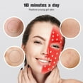 thumbnail image 3 of LED Face Mask with Blue & Red Light, Infrared Therapy Skin Care Facial Treatment Mask for Home Use, 3 of 11