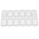 thumbnail image 4 of Caja de almacenamiento de acrílico transparente, organizador de cuentas, contenedor de almacenamiento para decoración de uñas, 4 of 4