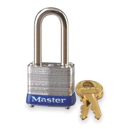 Master Lock Key - MASTER LOCK 7KALF Keyed Padlock,Alike,1-1/8