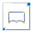 thumbnail image 2 of DIY Soccer Net Gate Mini Outdoor Indoor Gate Goal Kids Size Set Sports Football Frame Toy Practice Plus Ice Hockey Set, 2 of 5