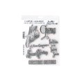 thumbnail image 1 of Tim Holtz Cling Stamps 7"X8.5"-Christmastime - CMS-352, 1 of 2