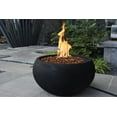 thumbnail image 4 of Modeno York Black Concrete Fire Bowl - Liquid Propane, 4 of 7