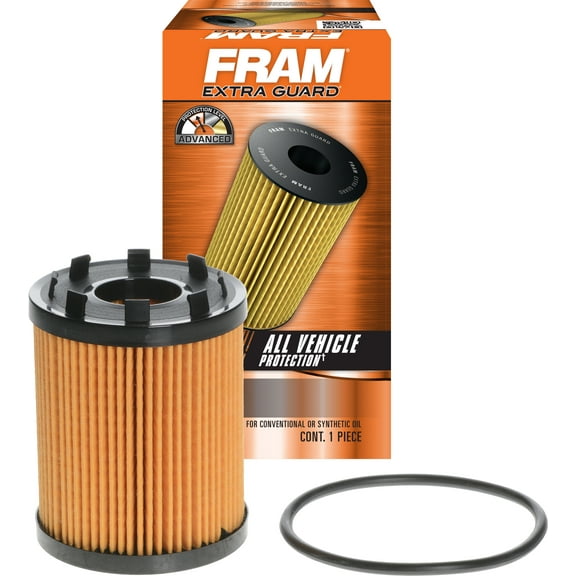FRAM Extra Guard Oil Filter, CH9713, 10K mile Filter for Dodge, Fiat and Jeep Vehicles Fits select: 2012-2019 FIAT 500, 2013-2016 DODGE DART