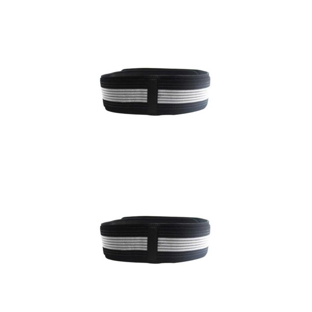 Vogacara Entrenador de cintura ajustable para adultos, cinturón de apoyo, Unisex, antideslizante, Control del vientre, adelgazante, banda 140cm 2piezas
