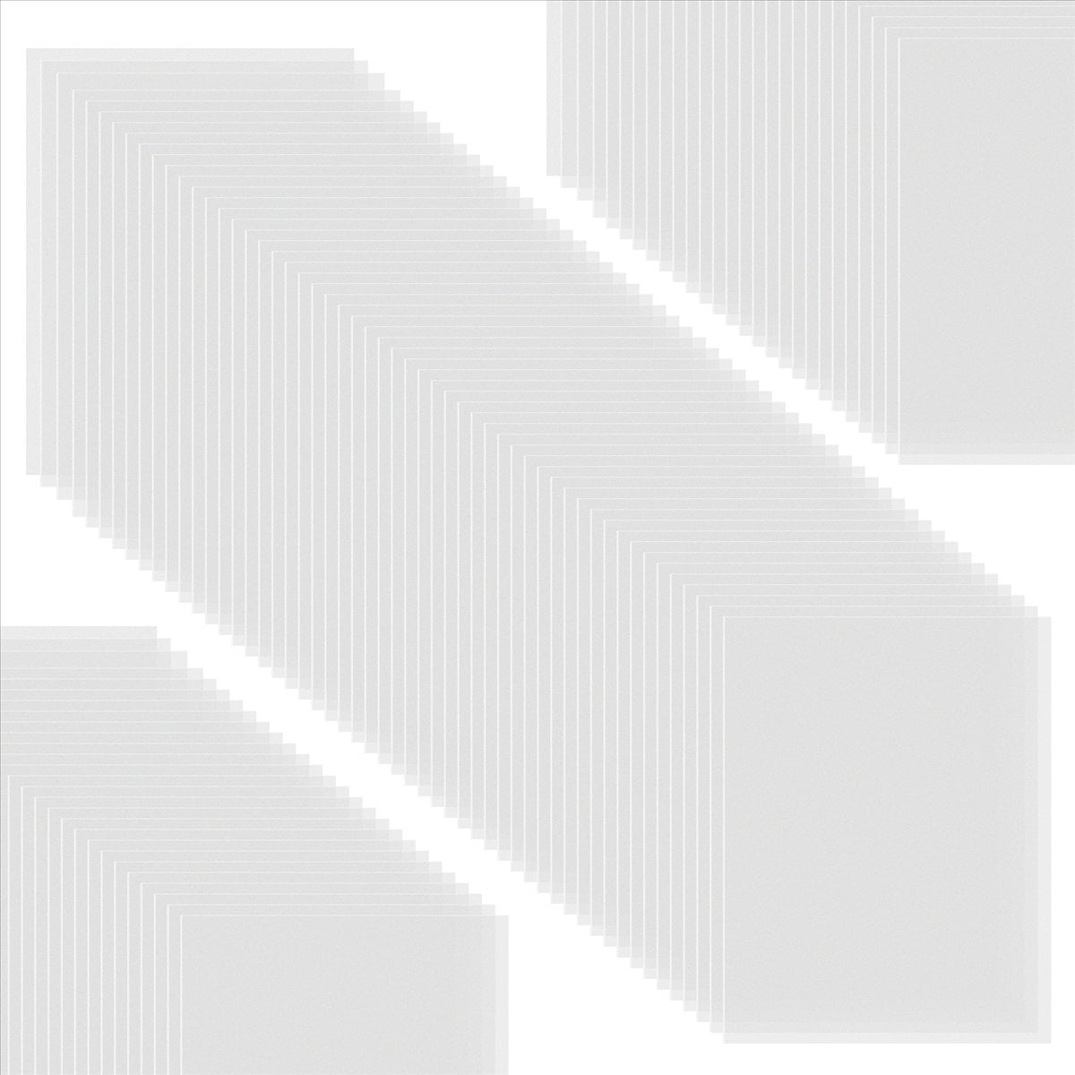 DTF Transfer Film 100 Sheets-A4 PET Heat Paper for DIY Direct on T-Shirts.Socks,Bags, 8.3 inch x 11.7