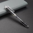 thumbnail image 3 of LNGOOR 1pc Plastic Fountain Pen  Simple Ink Pen With 5pcs Ink Sac For Students, 3 of 7
