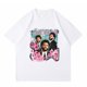 thumbnail image 1 of Camisetas de gran tamaño para hombre, camisa informal con estampado gráfico Vintage de rapero, 100% algodón, ropa de calle de hip hop, Top corto Unisex, 1 of 4